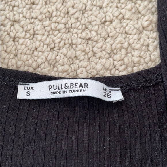 Pull and bear black tank bodysuit - Picture 2 of 2